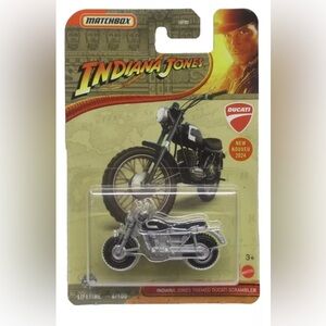 2024 MATCHBOX INDIANA JONES THEMED DUCATI SCRAMBLER 6/100